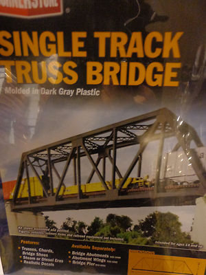 Walthers Cornerstone HO #3185 Truss Bridge kit Single T