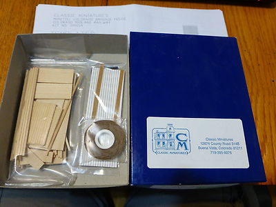 Classic Miniatures HO #39001A Col. Midland Baggage House: Manitou (Kit Form)