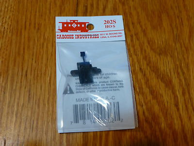 Caboose Industries HO #202s Oper. Ground Throw Sprung .190"