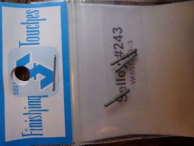 Selley HO #243 Whistle (3) Light Cast Metal