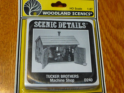Woodland Scenics HO #240  -  Tucker Brothers Machine Sh