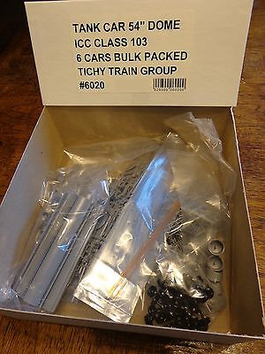 Tichy Train Group #6020 HO 36' 10,000 Gallon USRA Tank Car w/54" Dome --  6 pack