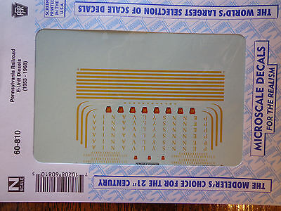Microscale Decal N  #60-810 Pennsylvania Railroad E-Unit Diesels (1953-1968)-Die