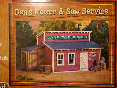 Walthers Cornerstone HO #3320 Don's Mower & Saw Service