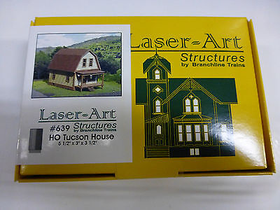 Branchline Laser-Art Structures HO #639 Catalog Homes -- Tucson House