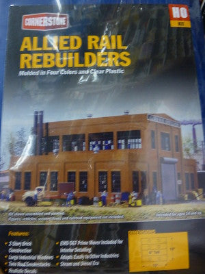 Walthers Cornerstone HO #3016 Allied Rail Rebuilders - Kit Form - New in Box