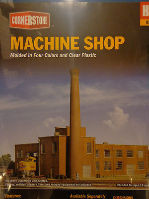Walthers Cornerstone HO #2902 Machine Shop Facility (kit form)