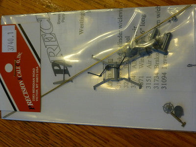 Precision Scale HO #3740.1 Westinghouse AB Type Brake Gear Arrangment