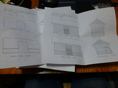 Classic Miniatures HO #39001D Col. Mid. Gaggage House / Ute Park Kit form
