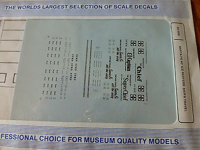 Microscale Decal N  #60-509 ATSF Freight-Refrigerator Car - Ice - 40'