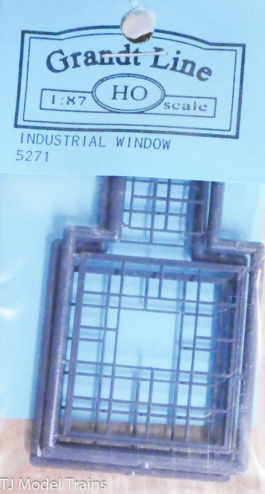 Grandt Line HO #5271 Masonry Window 20-Pane Industrial 104 x 115" (Plastic)